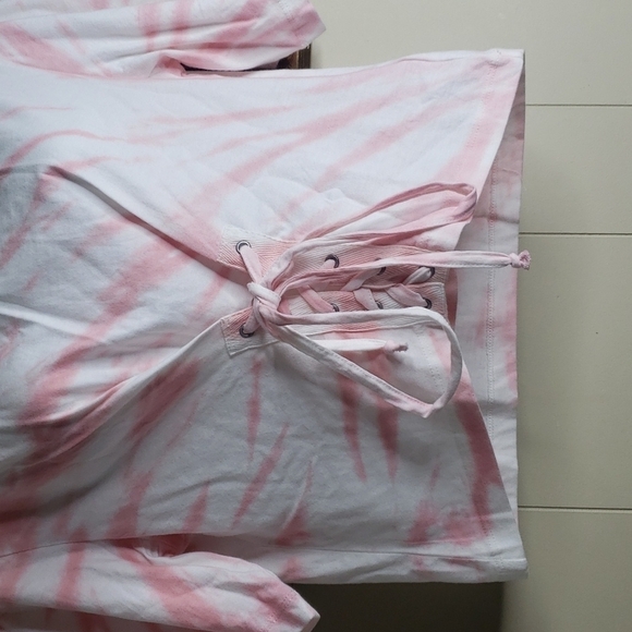 Frayed Denim Cotton Tinsley Corset Top - Picture 4 of 9